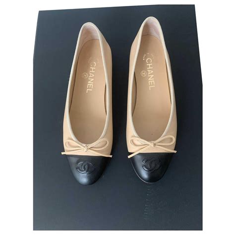 ballerines chanel cambon|chanel ballet flats beige.